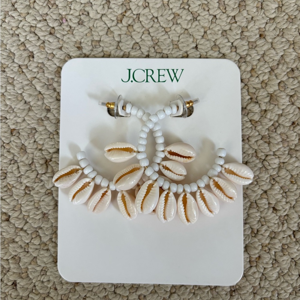 J.Crew Shell Earrings